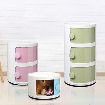 본베베 3단 기저귀 정리함