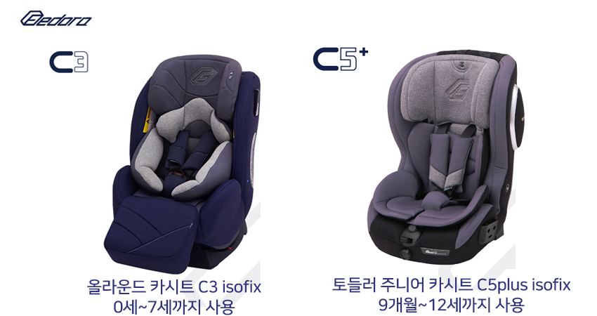 페도라 2018 C3 카시트, C5 카시트