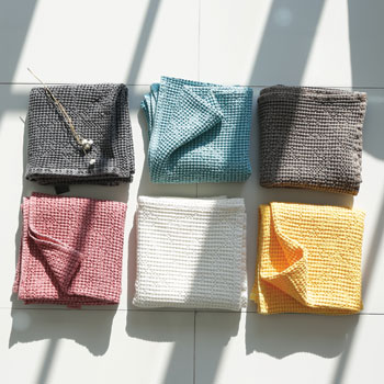 유트러스 모달 와플 블랭킷 피그먼트 블랭킷