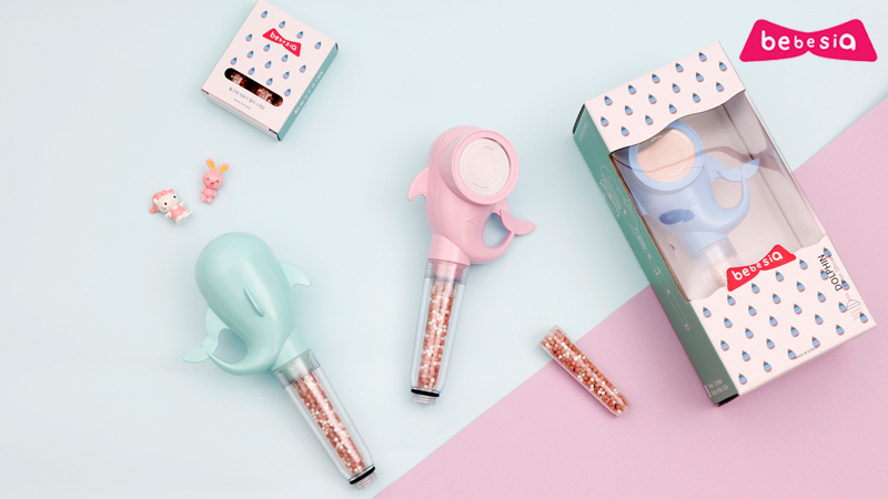 베베시아 돌고래 필터 샤워기