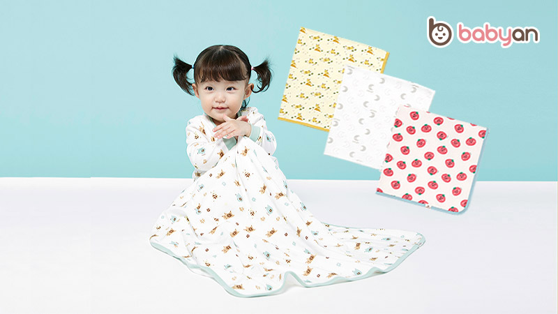 [베이비앙 프리미엄 코튼 속싸개] ★크베딜★ 목욕타올, 아기이불, 유모차 덮개 겸용