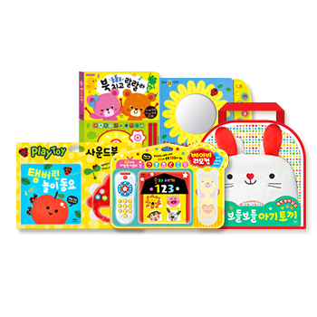 애플비&크라잉베베 재미있는 인기 촉감사운드북 시리즈