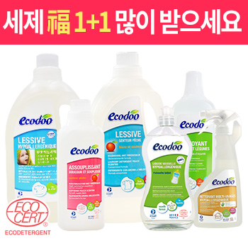 에코두 천연 세제 1+1 특가 행사