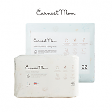 [어니스트맘]프리미엄 밤부 일회용 기저귀 (S~XL) 팬티형/밴드형