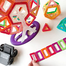 맥키즈 자석블럭 174pcs