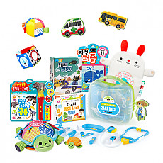 ● 애플비&크라잉베베  [베이비 촉각 인지발달 토이북  3가지 세트]